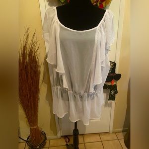 Ruffled blouse 3X